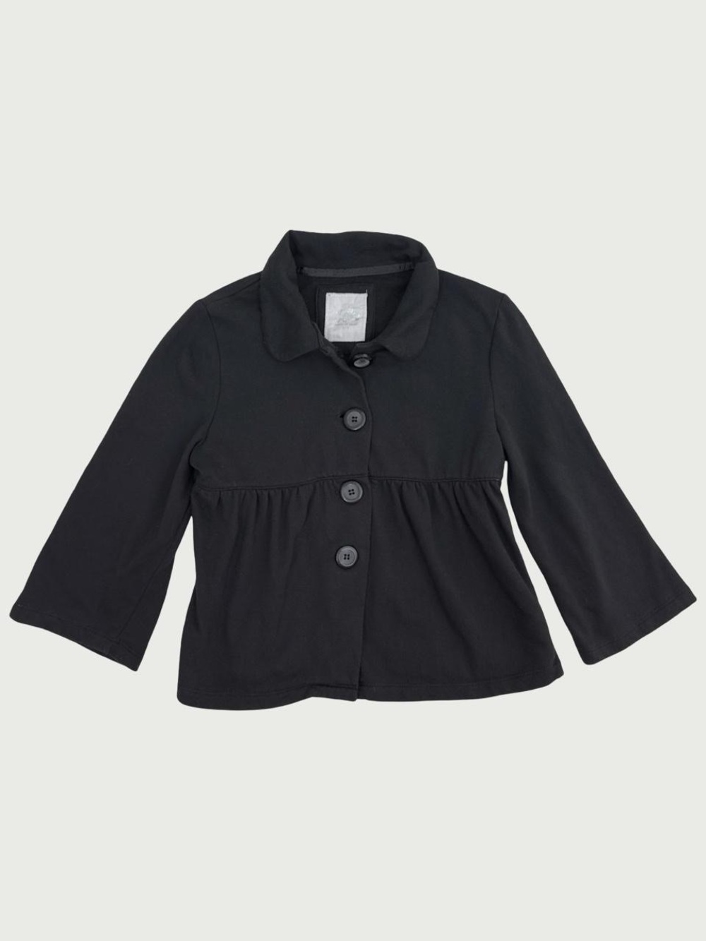 Button Front Babydoll Jacket